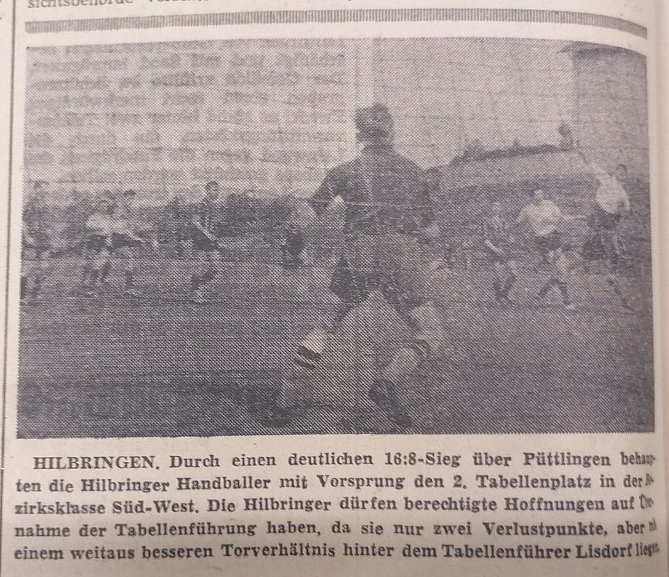 Feldhandball Hilbringen