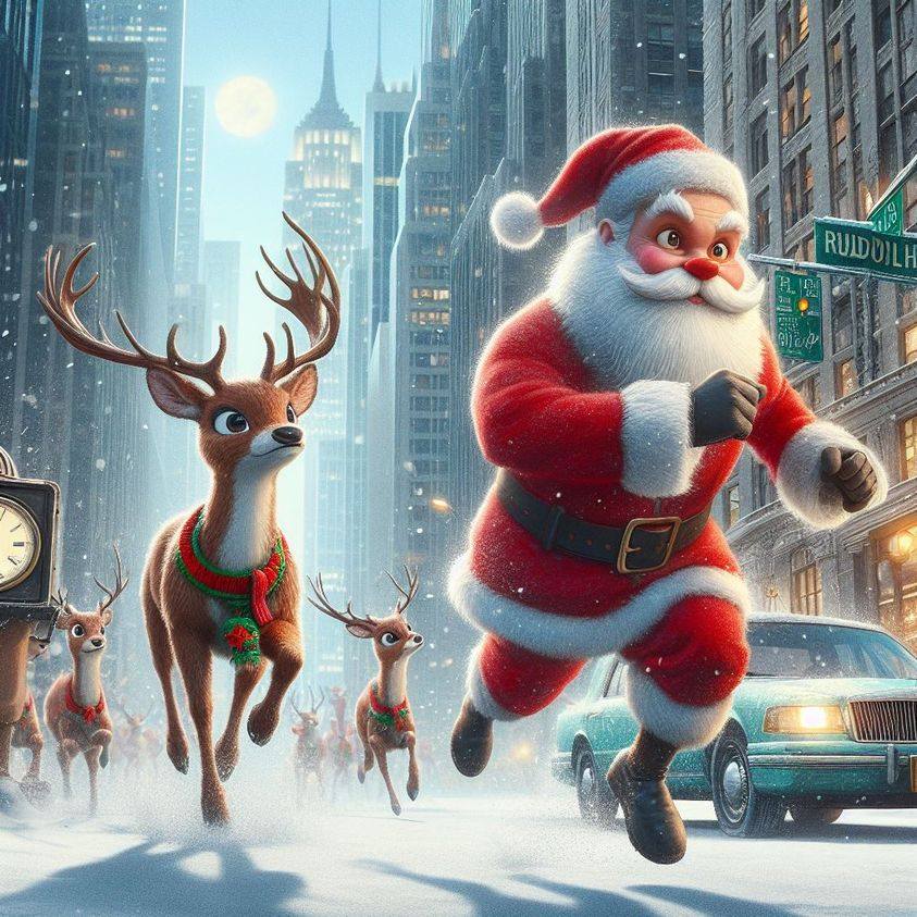 Zur Einstimmung „Run Rudolph Run“