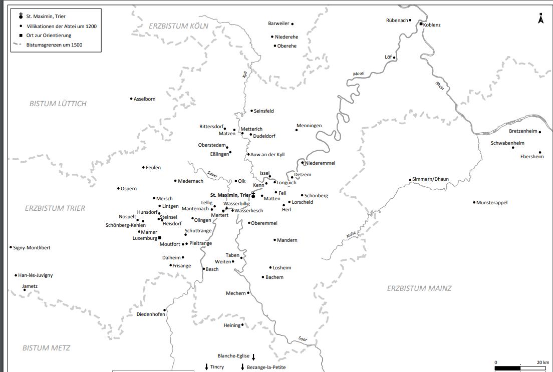 Villikationen der Abtei St. Maximin Trier