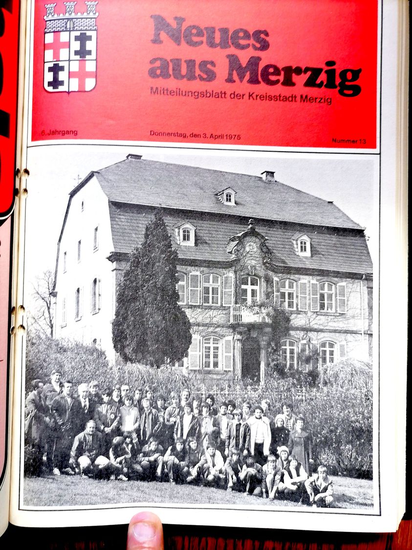 Das Hilbringer Schloss 1975