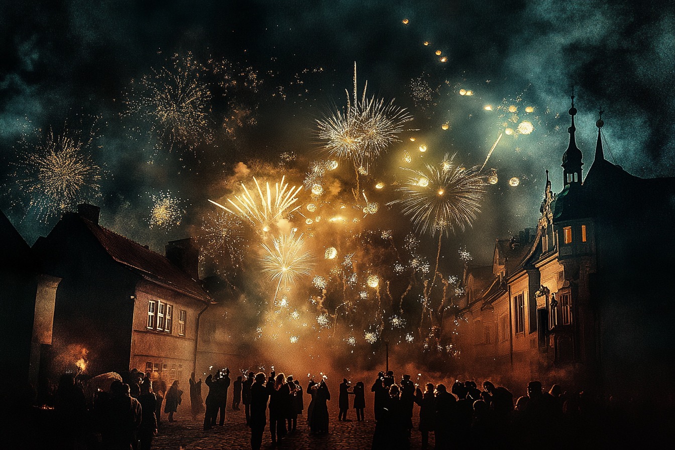 Alleluja, Alleluja, wir wünschen eich viel Glück im neuen Jahr