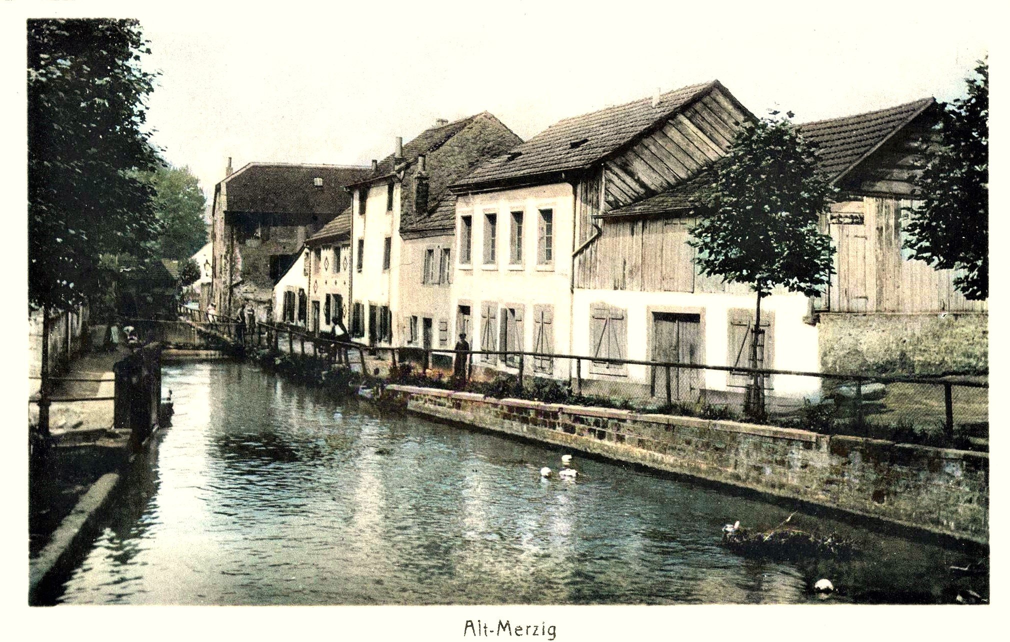 Liste Historische Straßenkarte der Stadt Merzig – alte und neue Straßennamen A – K