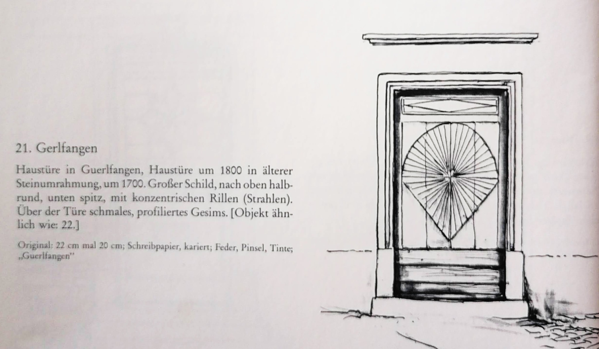 Alte Haustüren Saarlouiser Gau
