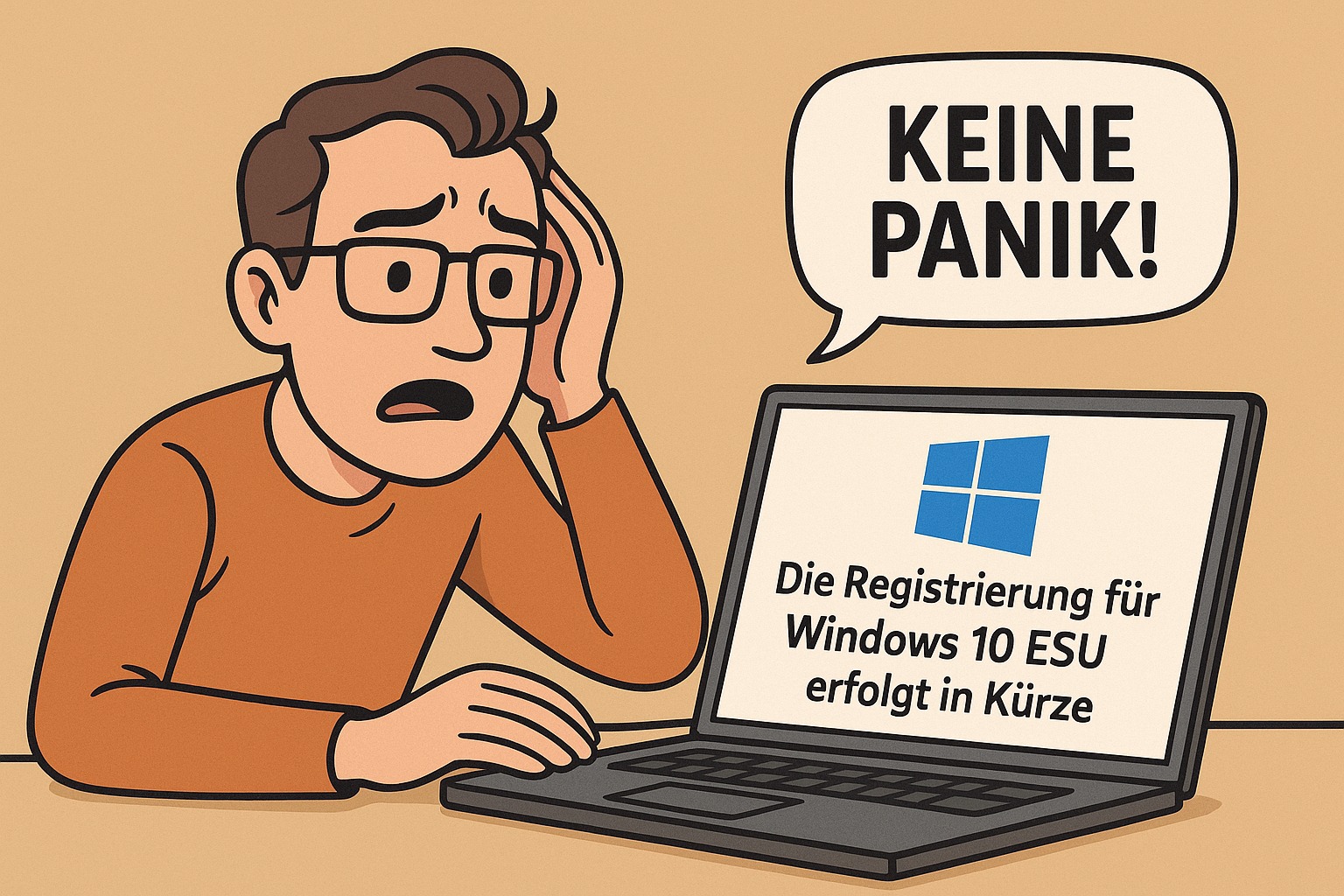 Keine Panik: Windows 10 läuft weiter – ESU-Link kommt bis November