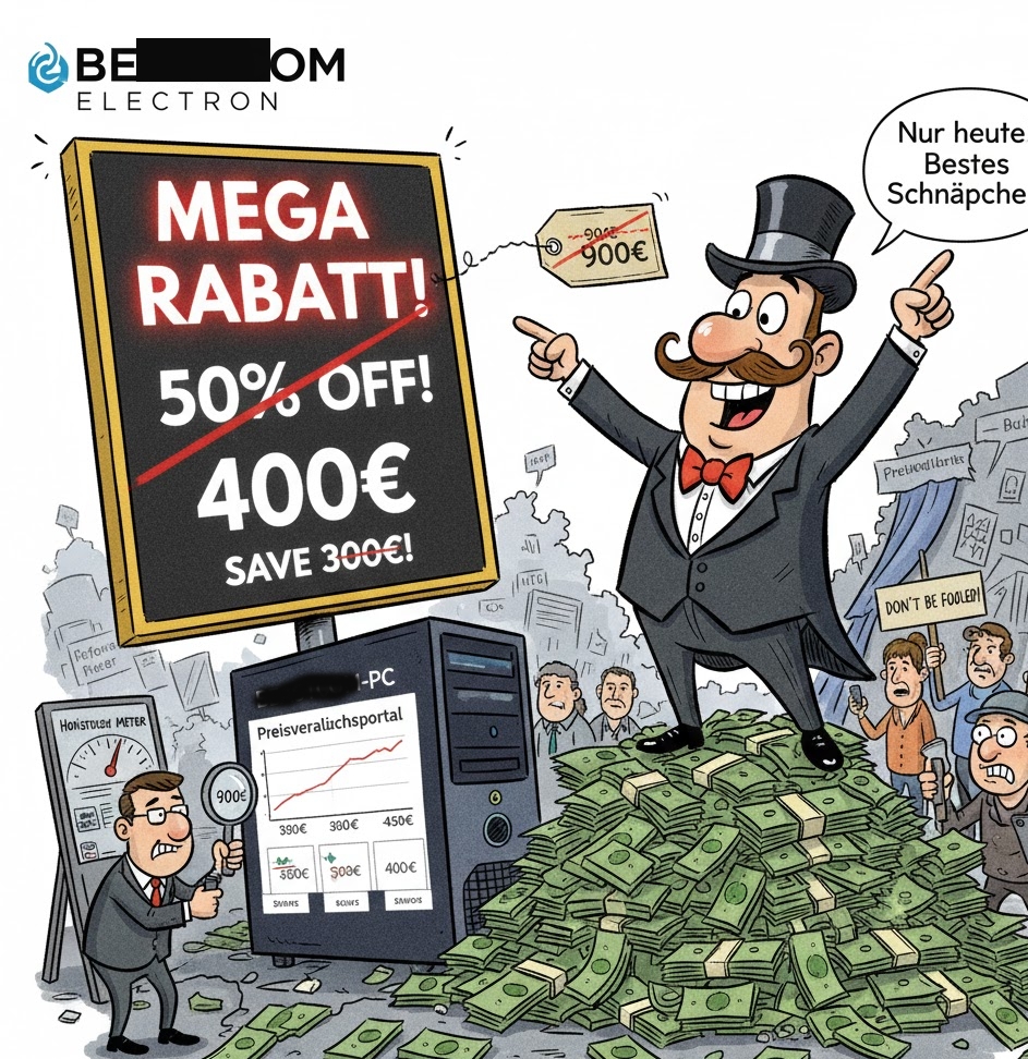 Scheinrabatte im Elektronikhandel -alles Lug und Trug oder doch nicht …