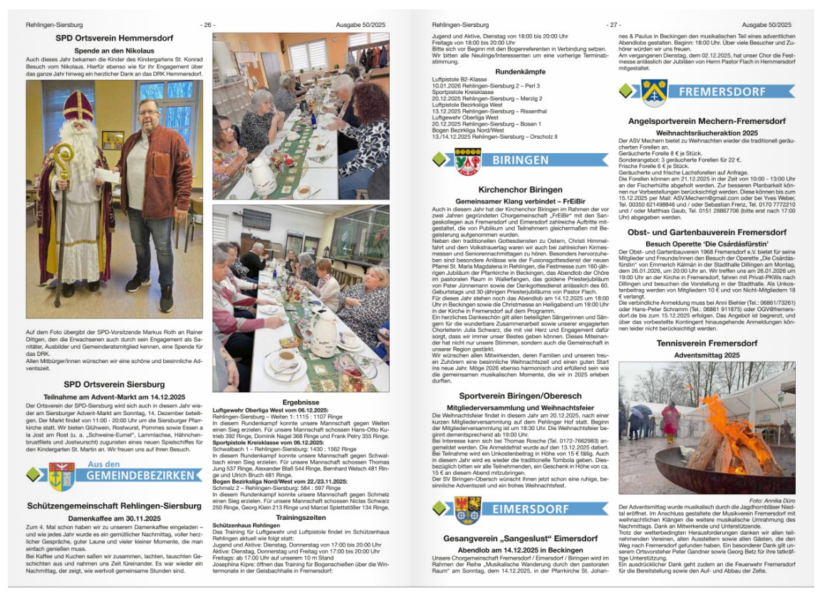 Ein anderer Aspekt historischer und heimatkundlicher Arbeit und die Wichtigkeit von Druckerzeugnissen.