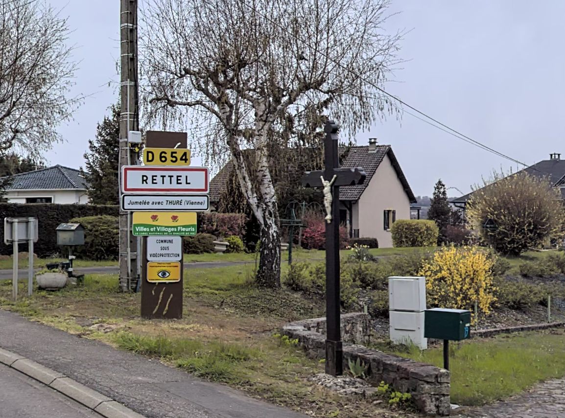 Das Wegekreuz von Sierck-les-Bains